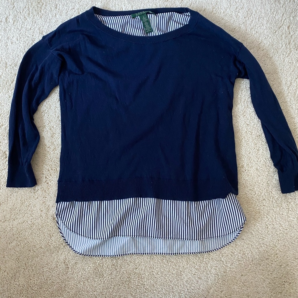 Ralph Lauren Navy Sweater